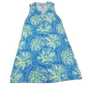 Lilly Pulitzer Sleeveless Essie Dress V Neck Cotton Modal Size Small #20918 EUC